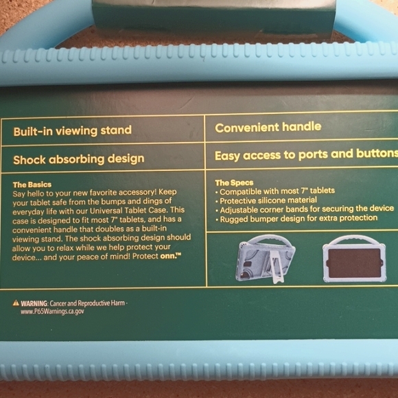 Universal Tablet Case Fits Most 7" Tablets   New with Tags - Picture 7 of 7